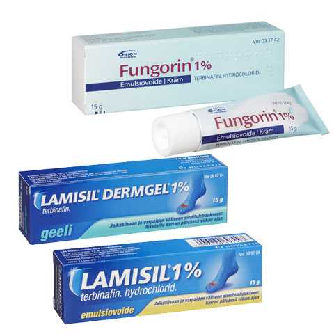 Тербинафин (Lamisil, Fungorin)