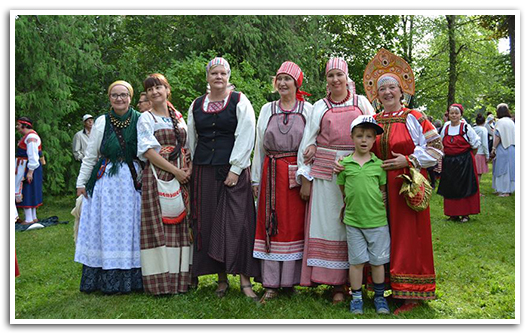 Venäläisen kulttuurin juhla Imatralla.