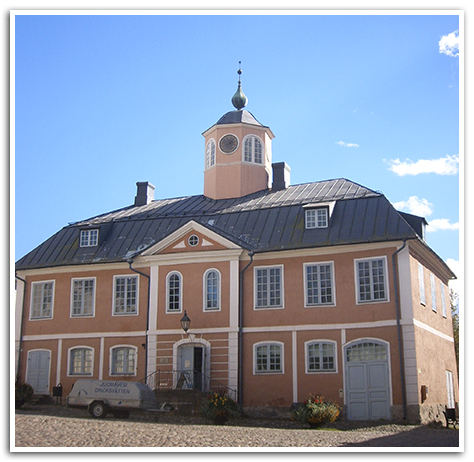 Raatihuone Porvoossa, nykyään Historiallinen museo. 