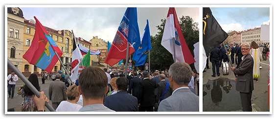 Делегации городов-побратимов Пскова приняли участие в праздновании Дня города.